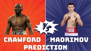 Terence Crawford vs Israil Madrimov Prediction [upl. by Aivun]