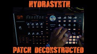 ASM Hydrasynth Desktop Performance Patch Deconstructed Macro Control [upl. by Lynette]