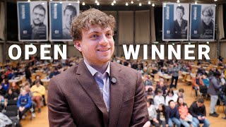 Hans Niemann Wins the GRENKE Chess Open 2024 [upl. by Revlis]