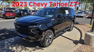 2023 Chevy Tahoe Z71  The Full Size Off Road Vehicle [upl. by Denney]