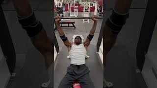 Heavy Weight  Light Reps  More Muscle Mass amp Strength  God1st bodybuilding chest shorts [upl. by Yarb560]