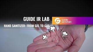 GUIDE IR LAB  Hand Sanitizer Gel Experiment🔍🥽 [upl. by Mariette]