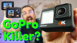 Campark X35 Action Camera Unbox amp Review 2023 [upl. by Navarro]