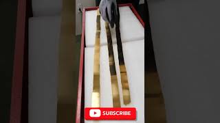 Process of making pure gold bar gold [upl. by Manlove]