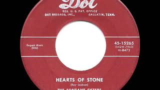 1955 HITS ARCHIVE Hearts Of Stone  Fontane Sisters a 1 record [upl. by Idas855]