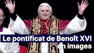 Le pontificat de Benoît XVI en images [upl. by Namzaj]