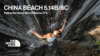 The North Face presents Nina Williams quotRIDING THE WAVEquot  CHINA BEACH 514B8C [upl. by Lemuela]