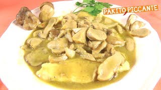 POLLO AI FUNGHI PORCINI Leggero e saporito • Ricetta di Pakitopiccante [upl. by Mariko]