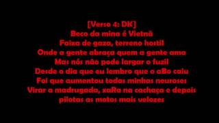 Favela Vive Parte 2  CYPHER LETRAS  LYRICS [upl. by Kronick963]