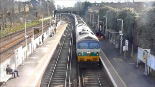 Freight trains at Wandsworth Road [upl. by Nottage992]