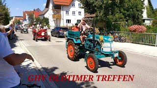 OldtimerUmzug beim FIZ in Allmendingen 2024 [upl. by Anitsihc930]