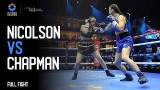 FULL FIGHT  Riyadh Season Skye Nicolson vs Raven Chapman [upl. by Asselim390]