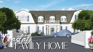 BLOXBURG Coastal Family Home  Part 1 [upl. by Krilov]