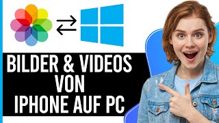 So übertragen Sie Bilder und Videos vom iPhone auf den PC 2024 [upl. by Otsenre]