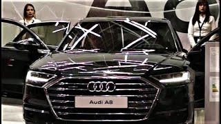 Audi A8 2019 Walkaround InteriorExterior  Motor Show Sofia [upl. by Ebehp]