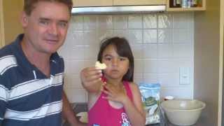 How to Bake an Australian Damper Bread with Marty and Karin [upl. by Naam]