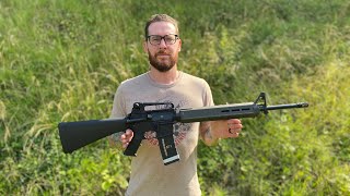 Palmetto State Armory 20 inch w “Carry Handle” AR15 Range footage and overview [upl. by Peatroy]