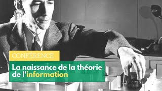 « La naissance de la théorie de linformation » par Alain Chenciner  ENSPSL [upl. by Annaeerb]