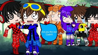 Who is the real Cash Cash and Nico in gacha club❤💙 Like my video please 🙏 [upl. by Aduh]