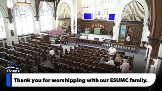 ESUMC Traditional Worship Service August 25 2024 [upl. by Rema]