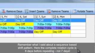 Work Schedules Improved 4 on 4 off 12 Hour Shift Patterns [upl. by Seiden169]