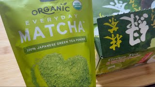 Sencha Naturals Everyday Matcha Green Tea Powder VS Kirkland Signature Green Tea Bags [upl. by Domel]