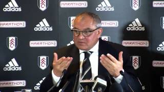 Felix Magaths First Fulham Press Conference [upl. by Patrica8]