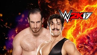 WWE 2K17  THE VAUDEVILLAINS SIGNATURES  FINISHERS [upl. by Sargent215]