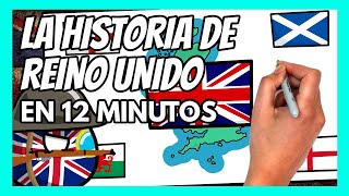 ✅ La historia de REINO UNIDO y el IMPERIO BRITÁNICO en 12 minutos  Resumen rápido y fácil [upl. by Pickering6]