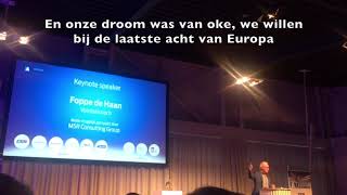 Foppe de Haan over de aanloop naar het WEURO 2017  SportsSpeakers [upl. by Orren]