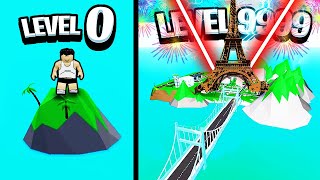 Building MAX LEVEL CITY ISLAND  Roblox City Life Tycoon [upl. by Melas]