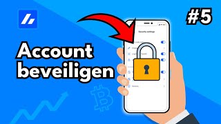 Account Beveiliging  Bitvavo App Uitleg [upl. by Bathilda]