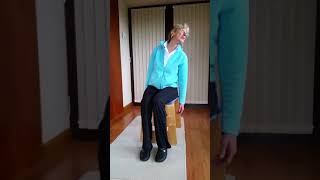 Treatment of the Cervical Spine using seated scalene stretch [upl. by Brigette]