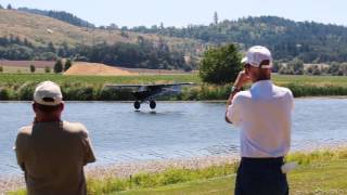 Water Skiing Airplane  Amity Float Fly [upl. by Arnst]