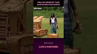 membuat tank dari kardus untuk adu mekanik dengan tank bambu‼️shorts shortsvideo [upl. by Ameerak]