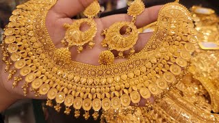 সোনার কাটায় নেকলেস gold necklace [upl. by Brittne]