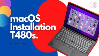 How to Install Hackintosh macOS Monterey or Ventura on a PC Thinkpad T480s [upl. by Htial]