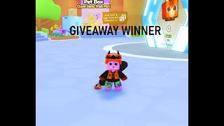 GIVEAWAY WINNER [upl. by Eicyaj299]