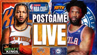 Knicks vs Sixers Post Game Show Highlights Analysis amp Caller Reactions  EP 540 [upl. by Nnyleuqaj398]