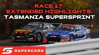 Race 17 Extended Highlights  NED Whisky Tasmania SuperSprint  2024 Repco Supercars Championship [upl. by Magnien]