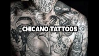 Chicano Tattoos  Chicano Tattoo Ideas [upl. by Wyndham240]