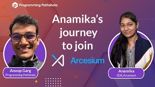 Arcesium Interview Experience  Anamika’s motivational journey to Arcesium 100stories womenintech [upl. by Ymerrej115]