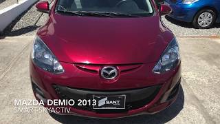 Mazda Demio 2013 Smart Skyactiv  Primera Vista  Walkaround  Sant Autos [upl. by Bourke]