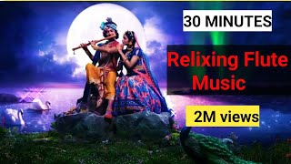 Meditationrelaxing musickrishna flute musicmind ko sant karne ka upaymusic bhajan 2M Views [upl. by Hanni]