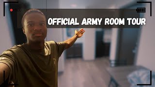 ARMY BARRACKS ROOM TOUR2024 FORT CAVAZOS TEXAS [upl. by Nosille]