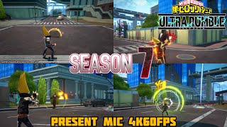 MY HERO ULTRA RUMBLE PRESENT MIC QUIRK SKILL GAMEPLAY 4K 60FPS [upl. by Mccoy682]