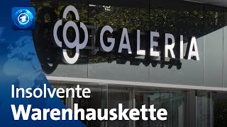 Galeria Karstadt Kaufhof in der Krise Ungewisse Zukunft für Filialen [upl. by Atel]