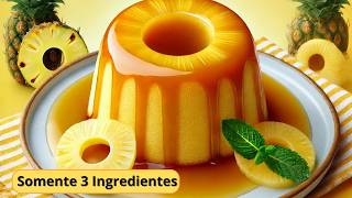 Incrível Sobremesa Somente 3 Ingredientes  Receita Fácil [upl. by Demah]