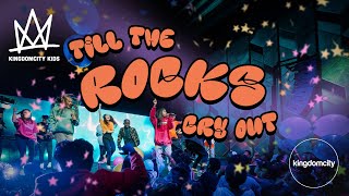 KIDS SINGALONG  Till The Rocks Cry Out Live  Kingdomcity Kids  CHILDRENS MINISTRY [upl. by Nido120]