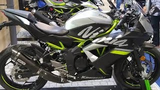 Kawasaki launch all new Ninja 125 Z125 amp Z400 for 2019 [upl. by Nrubyar]